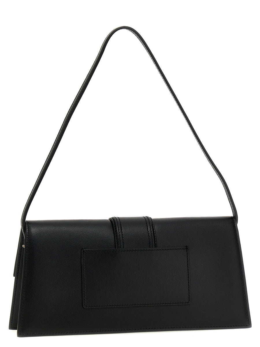 Black Cowhide Shoulder Bag