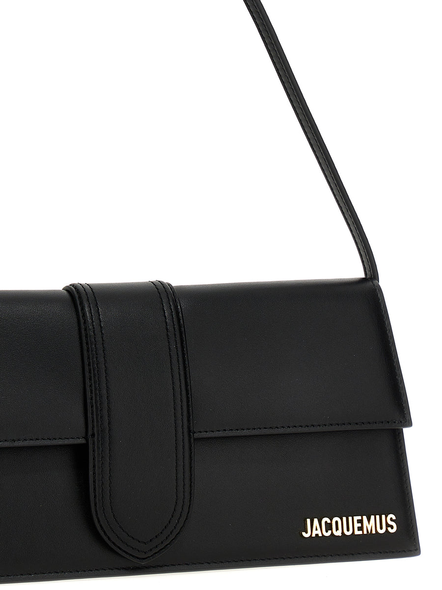 Black Cowhide Shoulder Bag