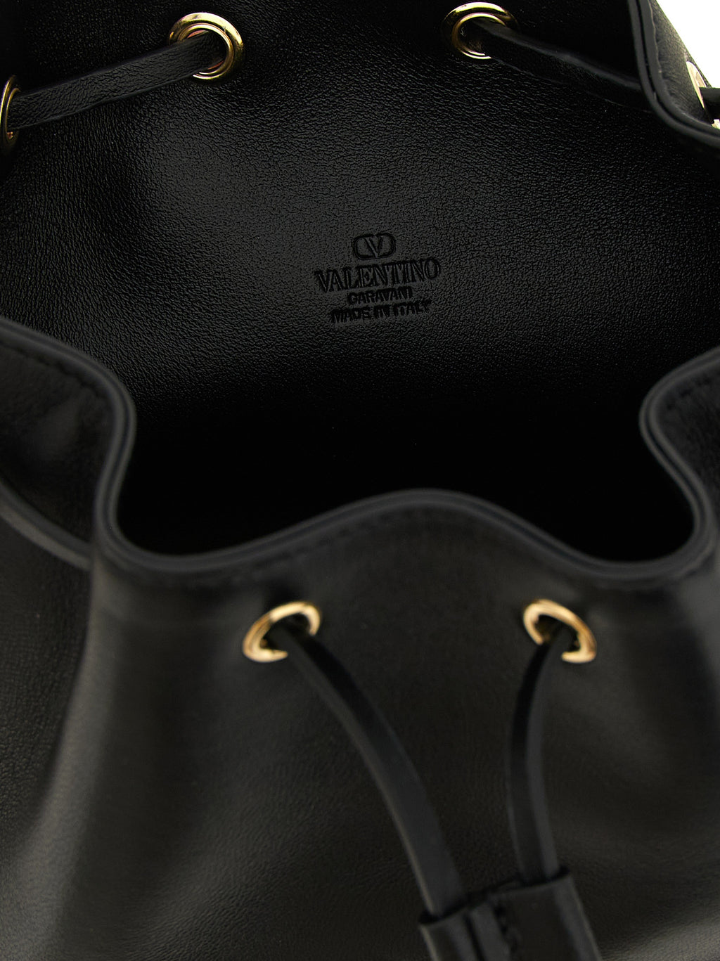 Black Lamb Leather Crossbody Bag