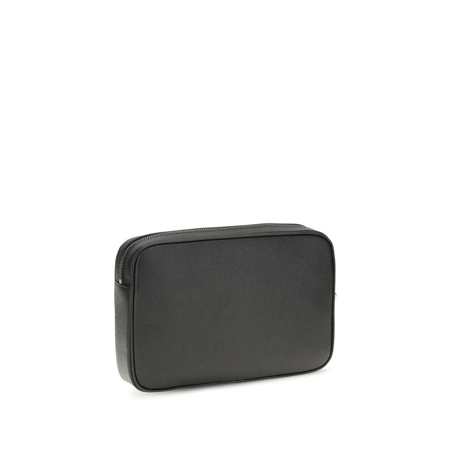 Black Calf Leather Bos Taurus Handbag