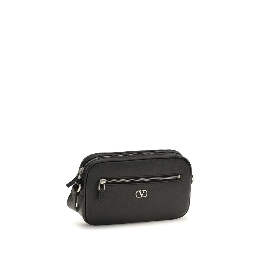 Black Calf Leather Bos Taurus Shoulder Bag