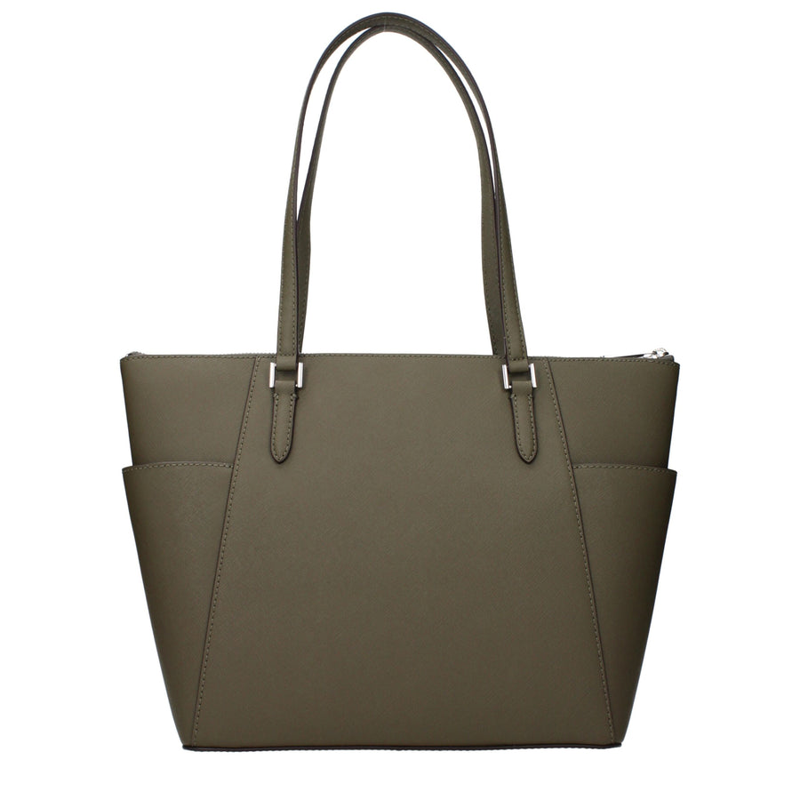 Green Leather Shoulder Bag